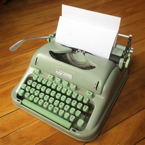 hermes mint green typewriter|Hermes 3000 (1962) Typewriter – Toronto Typewriters.